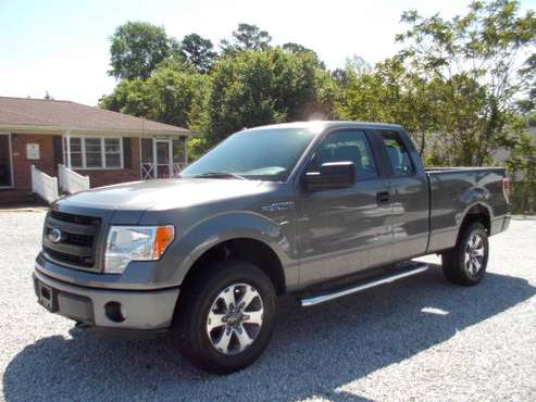 2013 FORD F150 SUPERCAB STX 4X4, Accident & rust free, low miles for sale in Spartanburg, SC