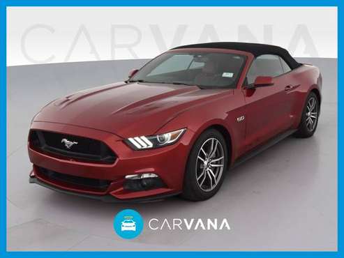 2017 Ford Mustang GT Premium Convertible 2D Convertible Red for sale in Salina, KS