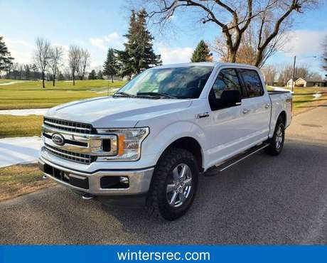 2018 Ford F-150 XLT Crew Cab Truck, White - cars & trucks - by... for sale in Sauk Centre, SD