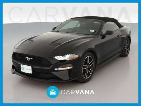 2019 Ford Mustang EcoBoost Convertible 2D Convertible Black for sale in Atlanta, LA
