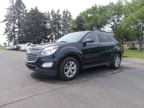 2016 Chevy Equinox LT Blue for sale in Rosholt, WI