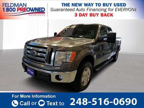2012 *Ford* *F150* XLT pickup Sterling Gray Metallic for sale in Waterford Township, MI