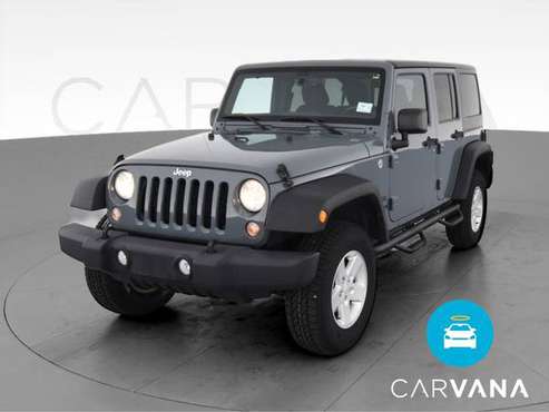 2015 Jeep Wrangler Unlimited Sport S SUV 4D suv Gray - FINANCE... for sale in New Haven, CT