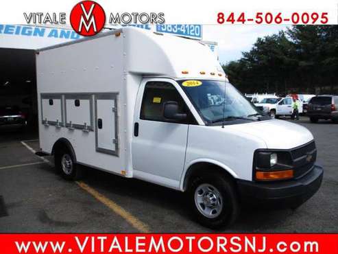 2014 Chevrolet Express G3500 ENCLOSED UTILITY BODY CUBE SRW - cars &... for sale in south amboy, MS