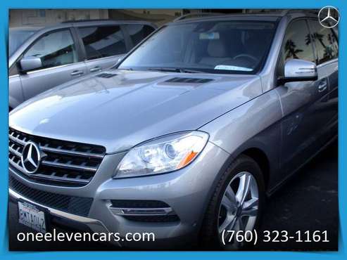 2015 Mercedes-Benz ML 350 LOW MILES for Only 26, 500 for sale in Palm Springs, CA