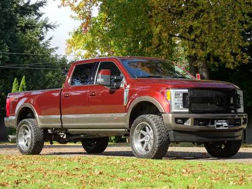 *LIFTED* 2017 Ford F-350 Diesel Lariat FX4 LOW Miles! *FREE... for sale in PUYALLUP, WA