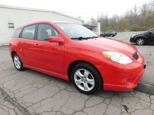 2007 RED TOYOTA MATRIX ~ 5 Door Hatchback for sale in Rochester , NY