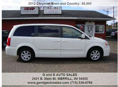 2012 Chrysler Town and Country Touring 4dr Mini Van 139727 Miles -... for sale in Merrill, WI