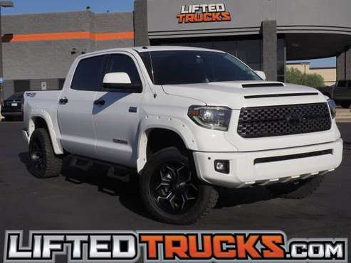 2018 Toyota Tundra SR5 CREWMAX 5.5 BED 5.7L 4x4 Passen - Lifted... for sale in Glendale, AZ