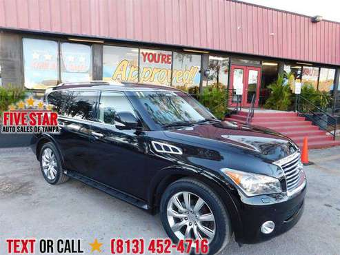 2011 Infiniti QX56 4d SUV 4wd TAX TIME DEAL! EASY for sale in TAMPA, FL