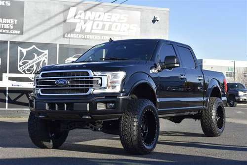 2018 FORD F150 LIMITED SUPERCREW LIFTED ECO BOOST - cars & trucks -... for sale in Gresham, OR