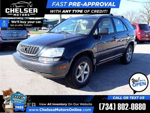 2002 Lexus *RX* *300* *AWD* for ONLY $95/mo - cars & trucks - by... for sale in Chelsea, MI