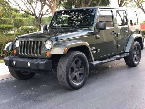 2007 JEEP WRANGLER SAHARA UNLIMITED, ONLY $1500 DOWN!!! for sale in Hollywood, FL