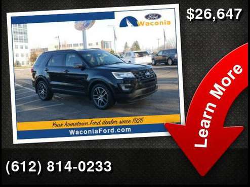 2017 Ford Explorer XLT - cars & trucks - by dealer - vehicle... for sale in Waconia, MN