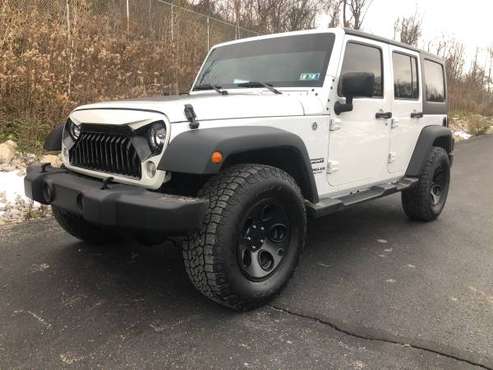 2017 Jeep Wrangler 4x4, AEV Wheels, Hard Top, $288 Pmnts, $600 Down!... for sale in Pittsburgh, PA