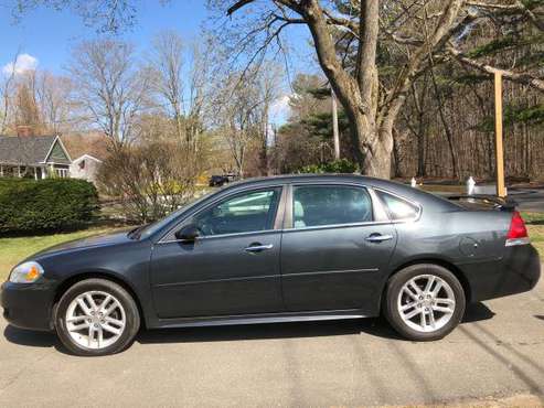 2013 CHEVY IMPALA LTZ LEATHER ROOF 119k NON SMOKER - cars & for sale in East Longmeadow, MA