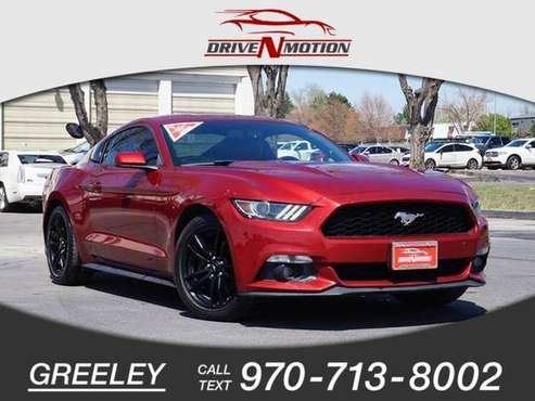 2016 Ford Mustang EcoBoost Premium Coupe 2D - - by for sale in Greeley, CO