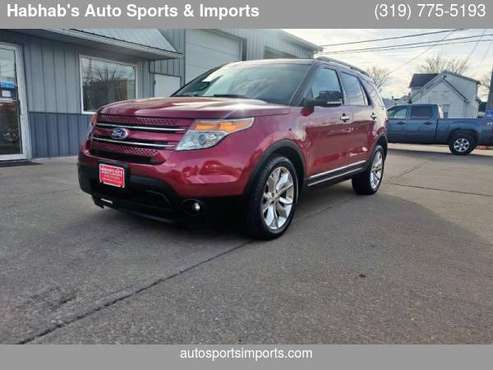 3RD ROW! REMOTE START! NEW TIRES! 2015 FORD EXPLORER... for sale in Cedar Rapids, IA