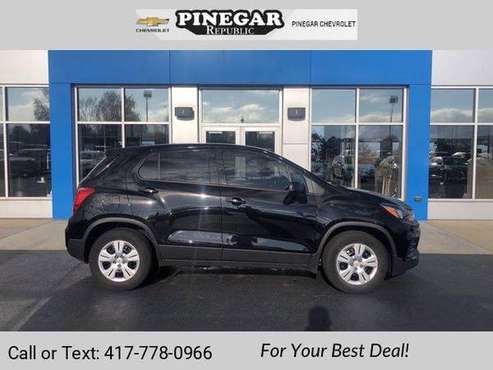 2017 Chevy Chevrolet Trax LS suv Black - cars & trucks - by dealer -... for sale in Republic, MO