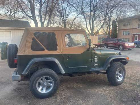 1997 Jeep Wrangler Sport 5 Speed - cars & trucks - by owner -... for sale in Fargo, ND