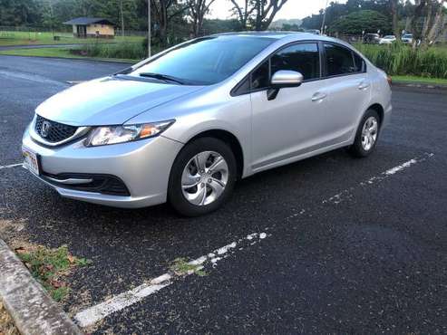 2015 Honda Civic LX, Auto, A/C, Low Miles Only 7k miles, Like New -... for sale in Kaneohe, HI