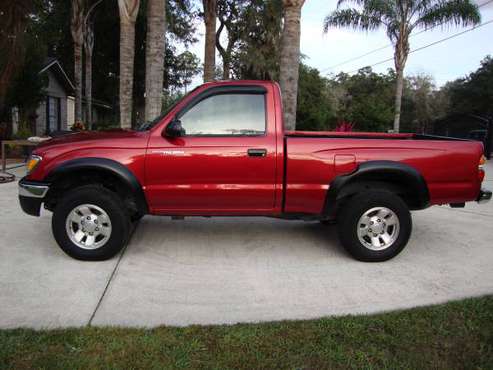 2001 TOYOTA TACOMA, 4X4, 5-SPEED, REG CAB - cars & trucks - by owner... for sale in Saint Johns, FL