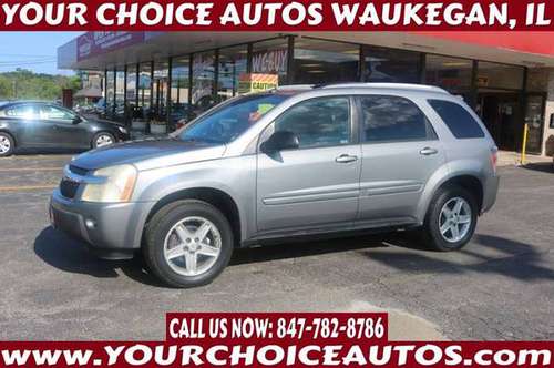 2005*CHEVROLET/CEHVY*EQUINOX*LT AWD LEATHER CD ALLOY GOOD TIRES 135334 for sale in WAUKEGAN, IL