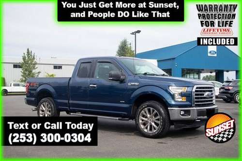 2017 Ford F-150 4x4 4WD F150 XLT Super Cab PICKUP TRUCK - cars & for sale in Sumner, WA