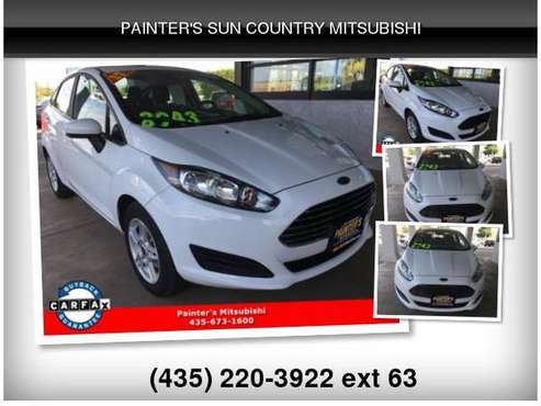 2017 Ford Fiesta Se - cars & trucks - by dealer - vehicle automotive... for sale in Saint George, UT