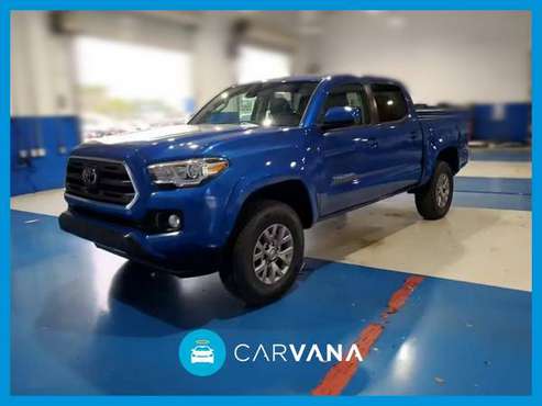 2018 Toyota Tacoma Double Cab TRD Sport Pickup 4D 5 ft pickup Blue for sale in Fort Worth, TX