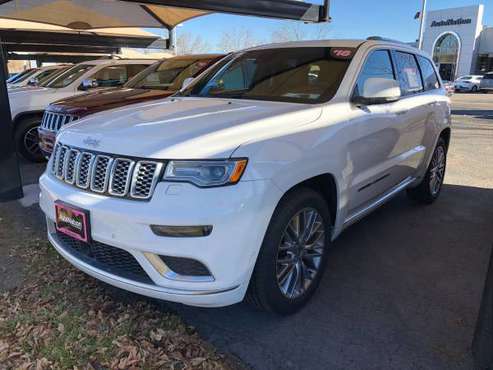 2018 Jeep Grand Cherokee Summit 4WD Hemi V8 fully loaded - cars &... for sale in Denver , CO