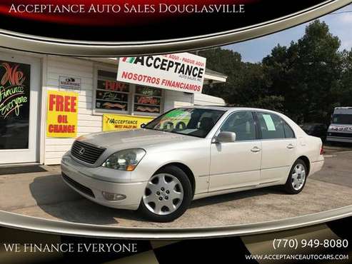 2001 *Lexus* *LS 430* *4dr Sedan* White for sale in Douglasville, GA