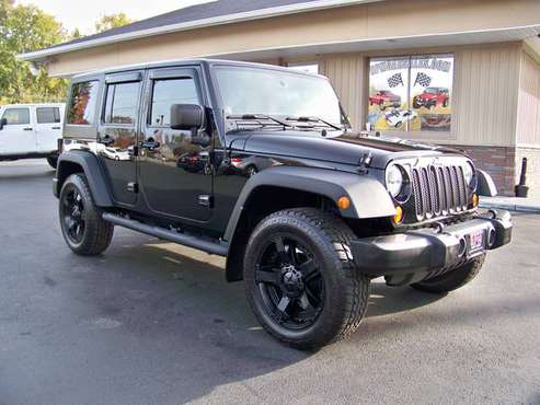 2013 JEEP WRANGLER UNLIMITED SPORT 4X4*ONLY 60K MILES!*6SPD MANUAL*... for sale in Mogadore, OH