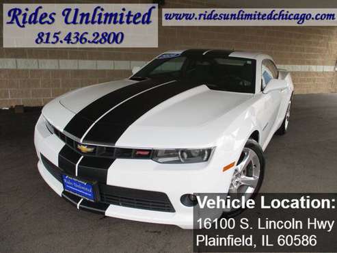 2015 Chevrolet Camaro LT - cars & trucks - by dealer - vehicle... for sale in Plainfield, IL