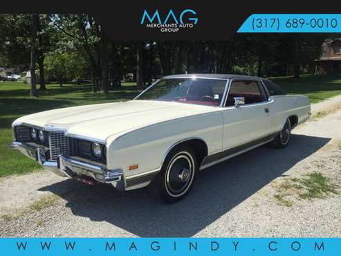 1971 *Ford* *LTD* *2dr Coupe* WHITE for sale in Cicero, IN