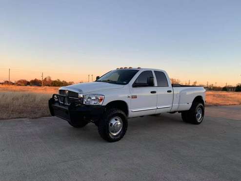 2008 Dodge Ram 3500 4wd Dually 6.7 **ONLY 104K MILES** - cars &... for sale in Wylie, TX