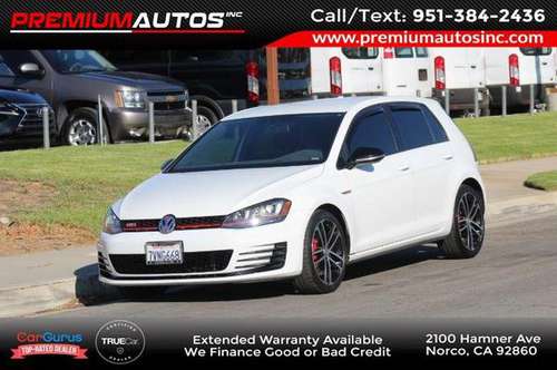2017 Volkswagen Golf GTI Sport LOW MILES! CLEAN TITLE - cars &... for sale in Norco, CA