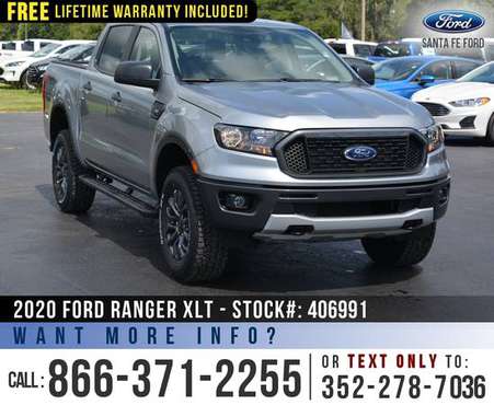 *** 2020 FORD RANGER XLT *** SAVE Over $3,000 off MSRP! - cars &... for sale in Alachua, GA