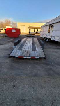 32' ft 2 Car Hauler Trailer with Winch - cars & trucks - by owner -... for sale in Hartland, WI