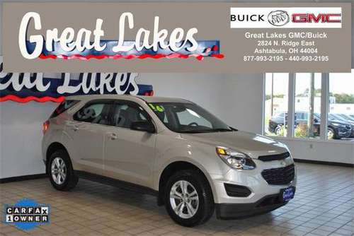 2016 Chevrolet Chevy Equinox LS - cars & trucks - by dealer -... for sale in Ashtabula, OH