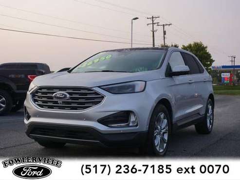 2019 Ford Edge Titanium - SUV - cars & trucks - by dealer - vehicle... for sale in Fowlerville, MI