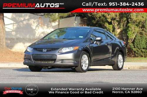 2012 Honda Civic Cpe EX - cars & trucks - by dealer - vehicle... for sale in Norco, CA