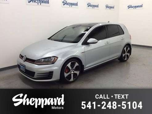 2016 Volkswagen Golf GTI 4dr HB Man Autobahn w/Performance P - cars... for sale in Eugene, OR