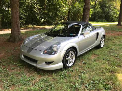 2001 TOYOTA MR2 SPYDER CONVERTIBLE for sale in Lititz, PA