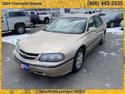 2004 Chevrolet Impala 4dr Sdn - - by dealer - vehicle for sale in Helena, MT