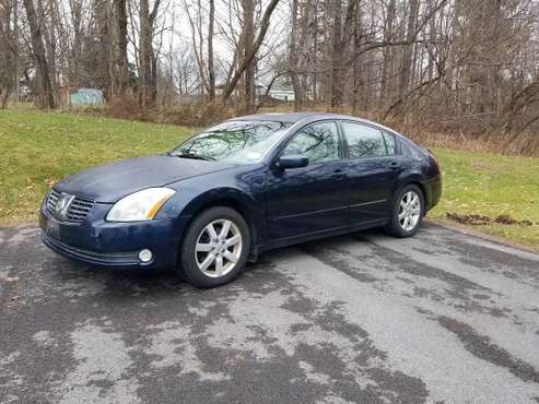 Nissan Maxima 3.5 SL 2005 Navy Blue - cars & trucks - by owner -... for sale in Sangerfield, NY