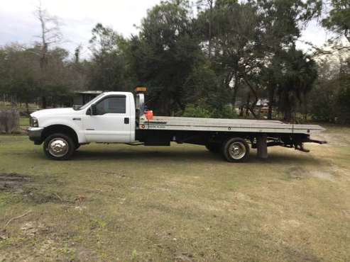 2002 Ford F550 Roll-Back - cars & trucks - by owner - vehicle... for sale in Fort Myers, FL