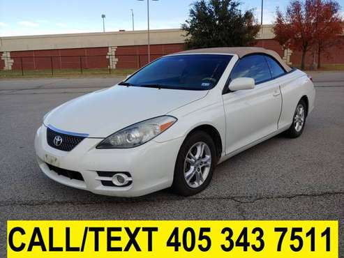 2007 TOYOTA CAMRY SOLARA CONVERTIBLE RUNS/DRIVES GREAT! 1 OWNER! -... for sale in Norman, OK