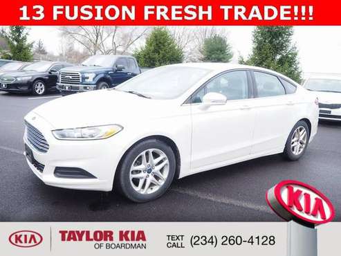 2013 Ford Fusion SE - - by dealer - vehicle automotive for sale in Youngstown, OH