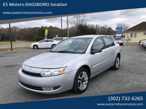 *2003 Saturn Ion- I4* Clean Carfax, New Brakes, Good Tires, Cash Car... for sale in Dagsboro, DE 19939, MD